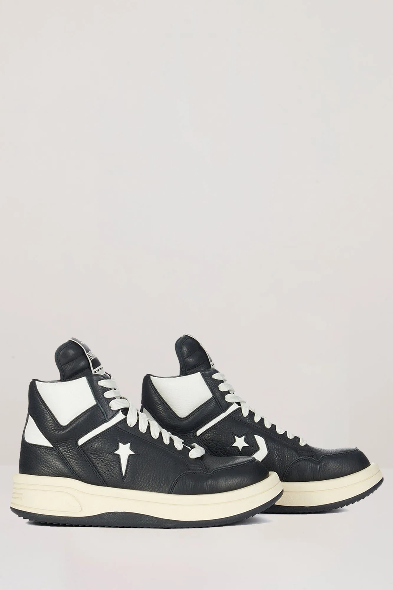 Rick Owens DRKSHDW  X CONVERSE Turbowpn in Black/Natural