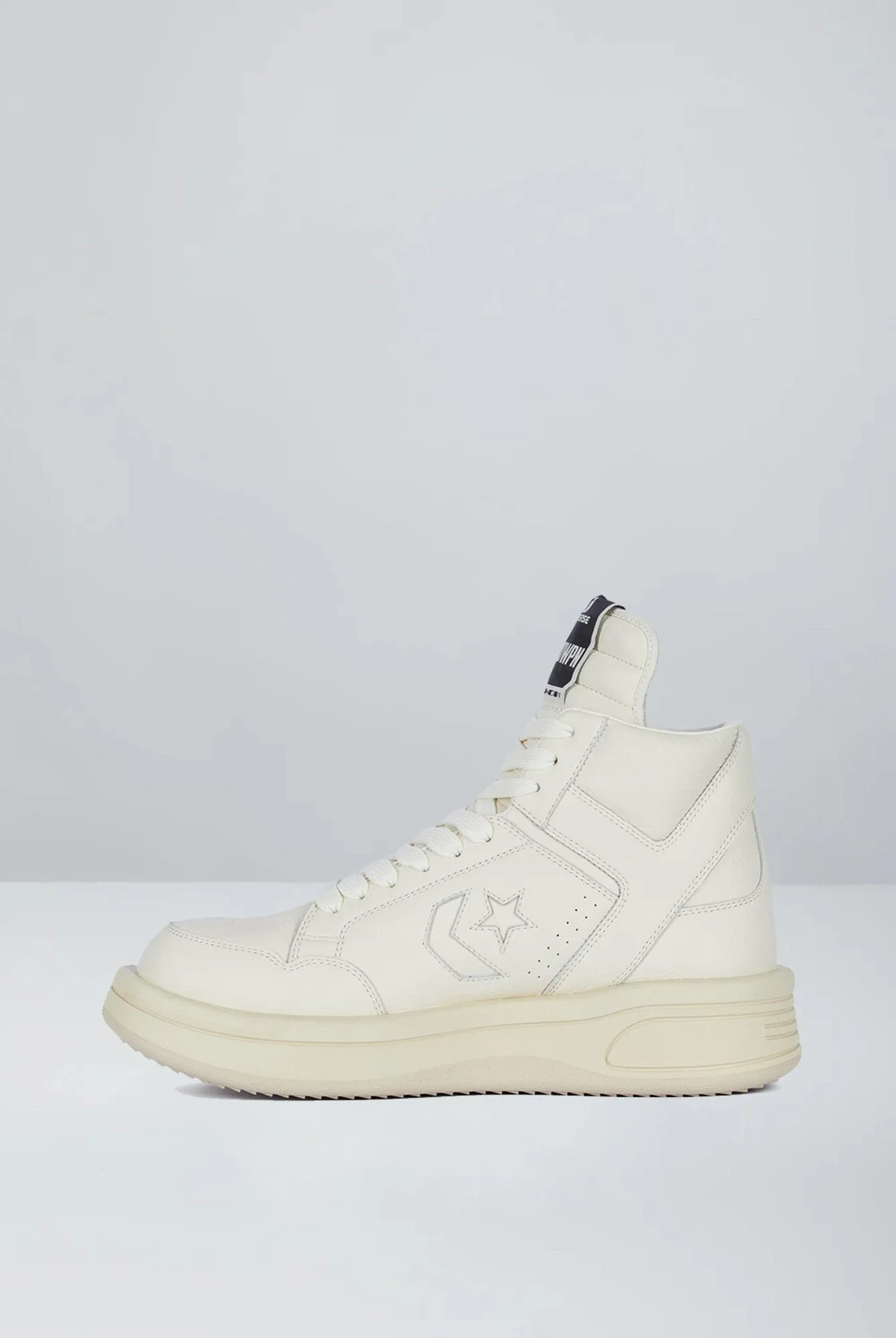 Rick Owens DRKSHDW x Converse Turbowpn in White/White