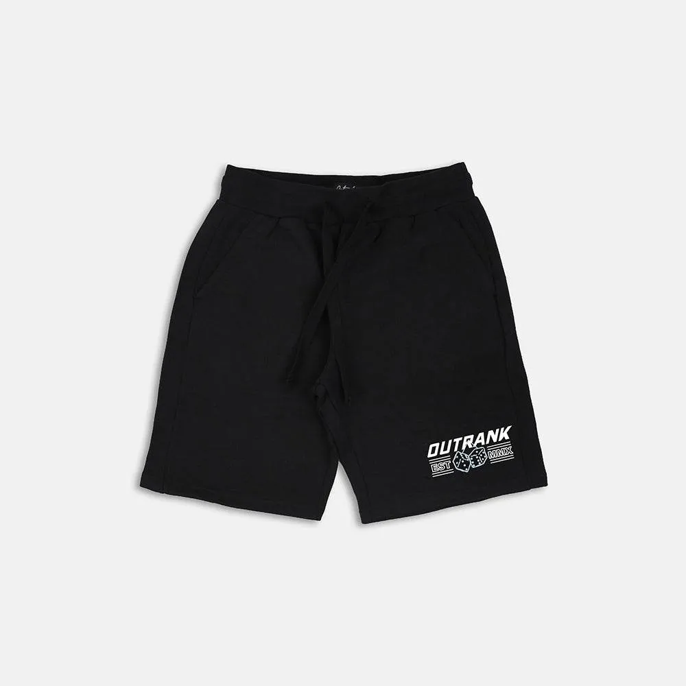 Roll The Dice Embroidered Shorts