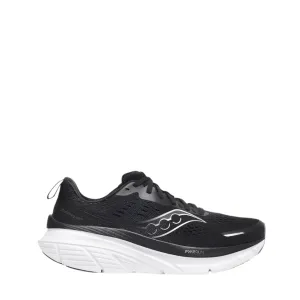Saucony Women's Guide 18 Running Shoes in Black/White SS25