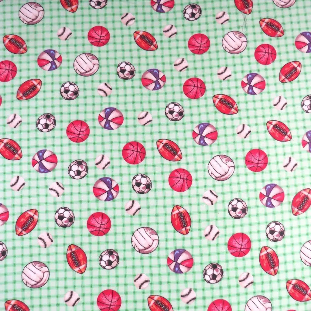 SheetWorld Fitted Bassinet Sheet - 100% Cotton Flannel - Sports Green