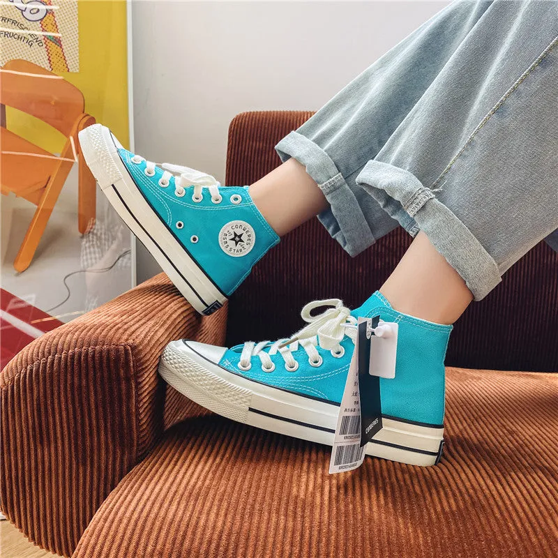Slouchy Attractive Unique Women's Korean Versatile Canvas Shoes