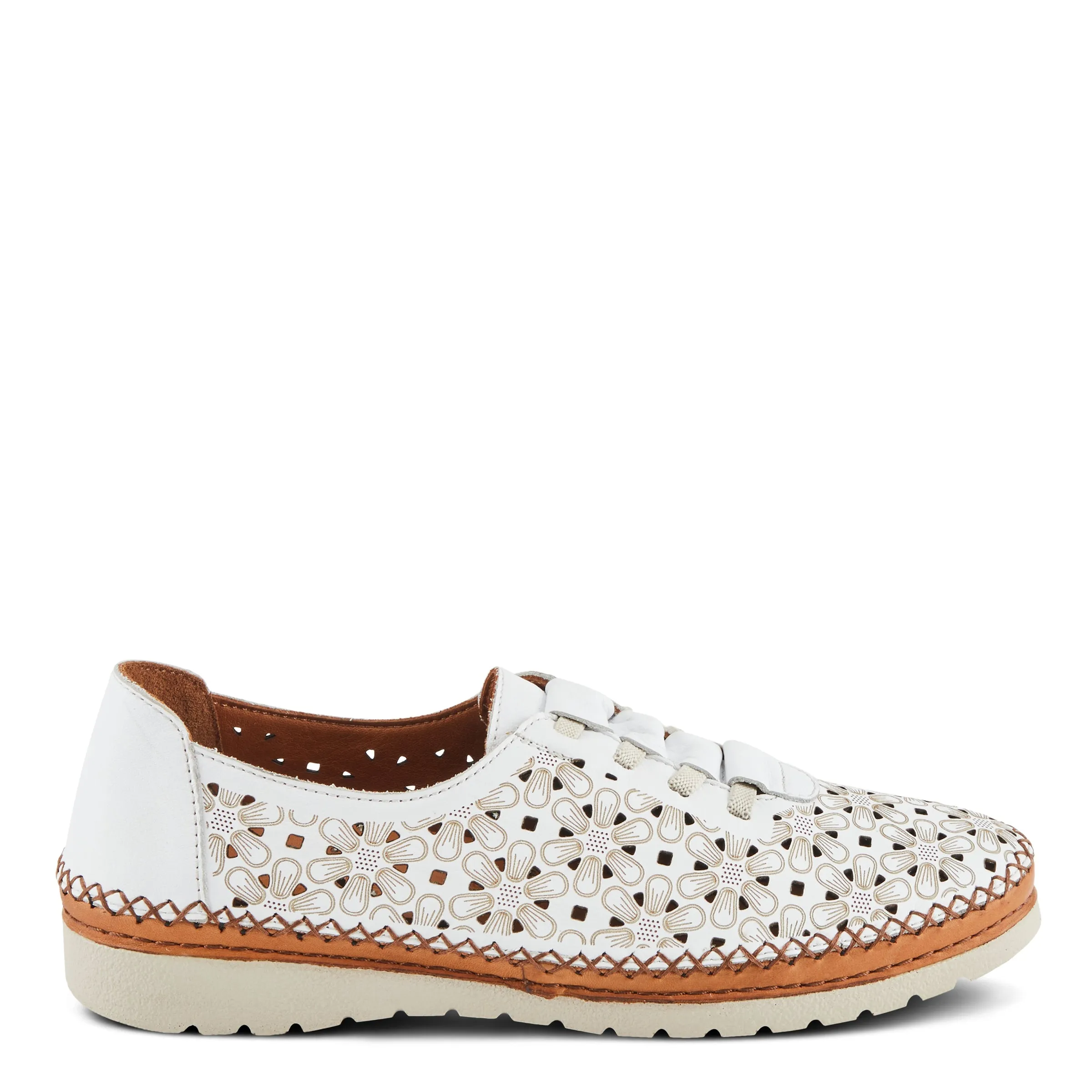 Spring Step Shoes Indi Women's Laser Cut Leather Shoes