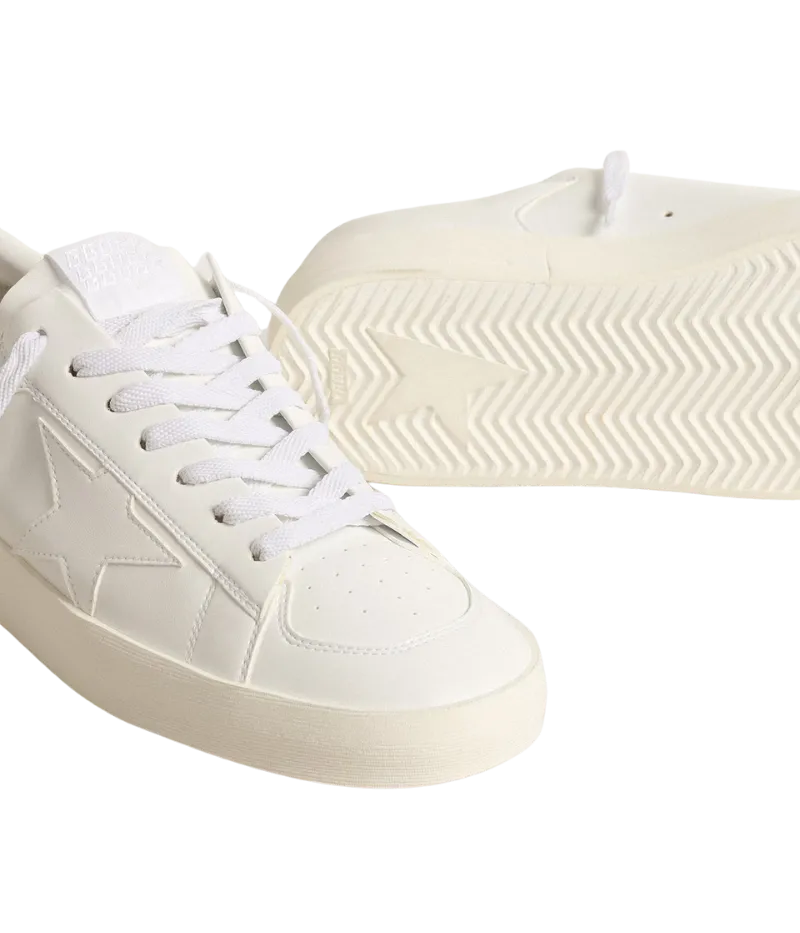 Stardan Leather Upper Sneakers in Optic