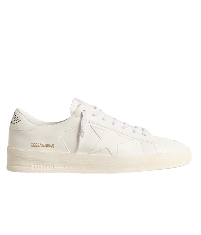 Stardan Leather Upper Sneakers in Optic