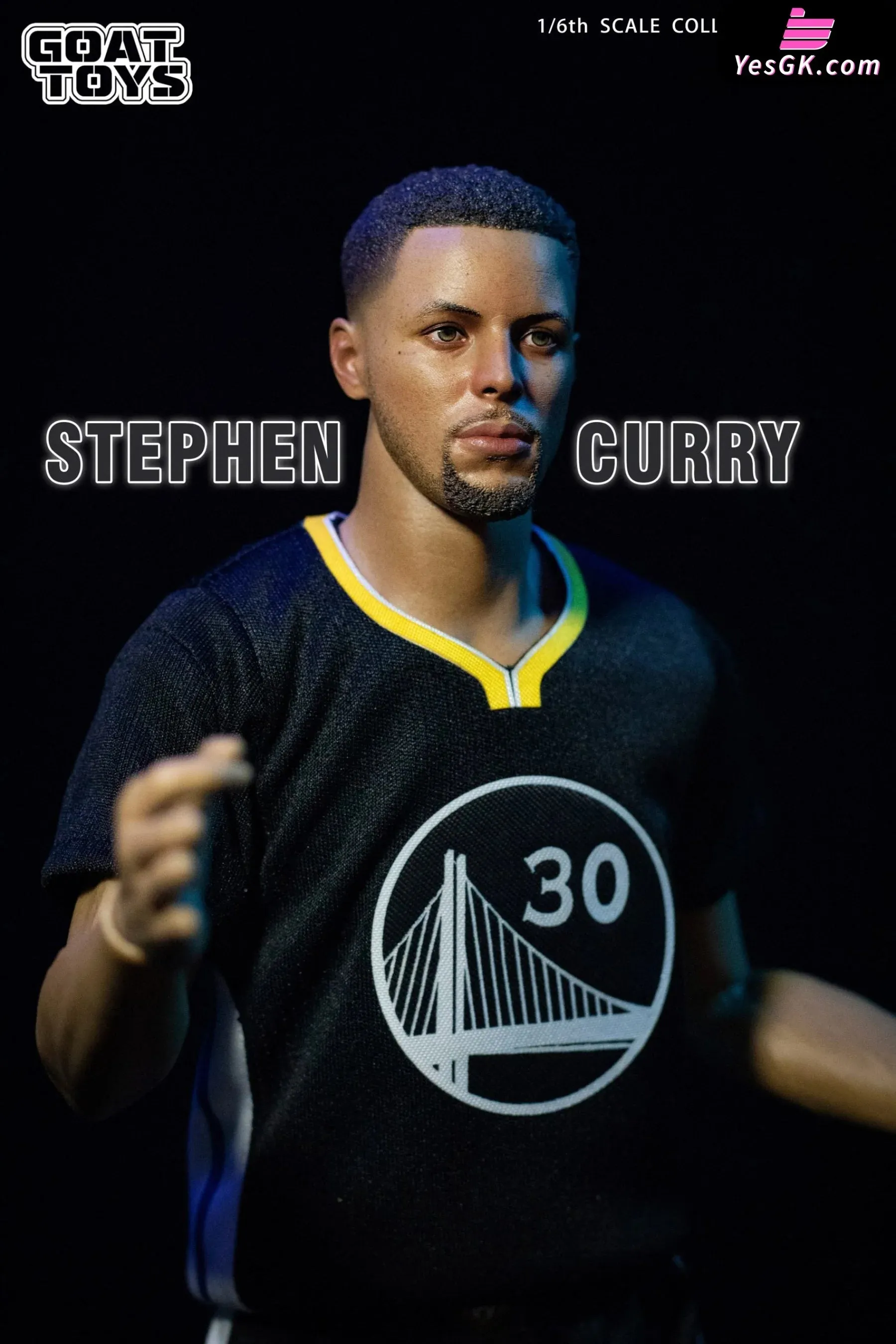 Stephen Curry Thunder Set Action Figure - Goat Toys Studio [In-Stock]