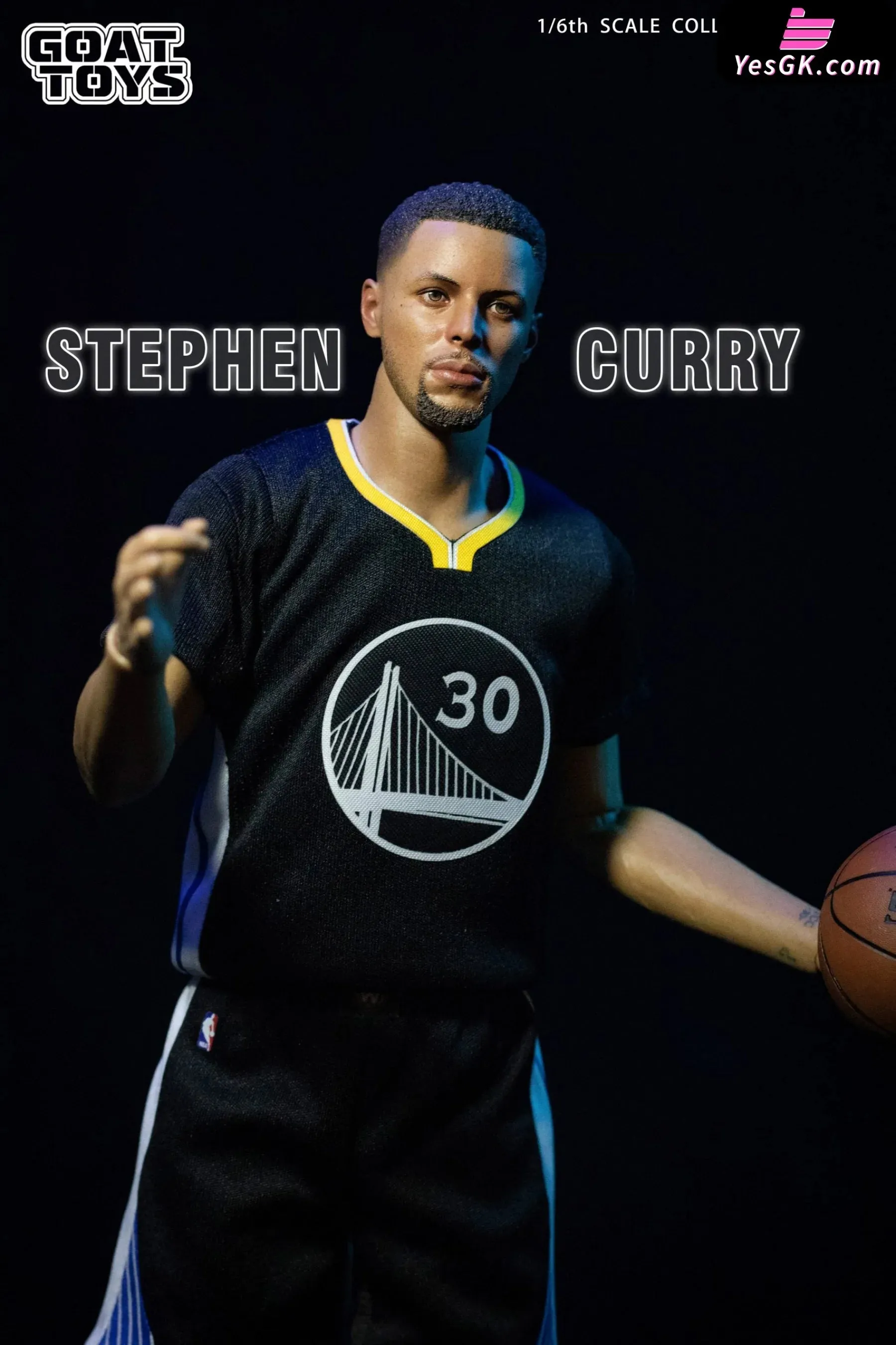Stephen Curry Thunder Set Action Figure - Goat Toys Studio [In-Stock]