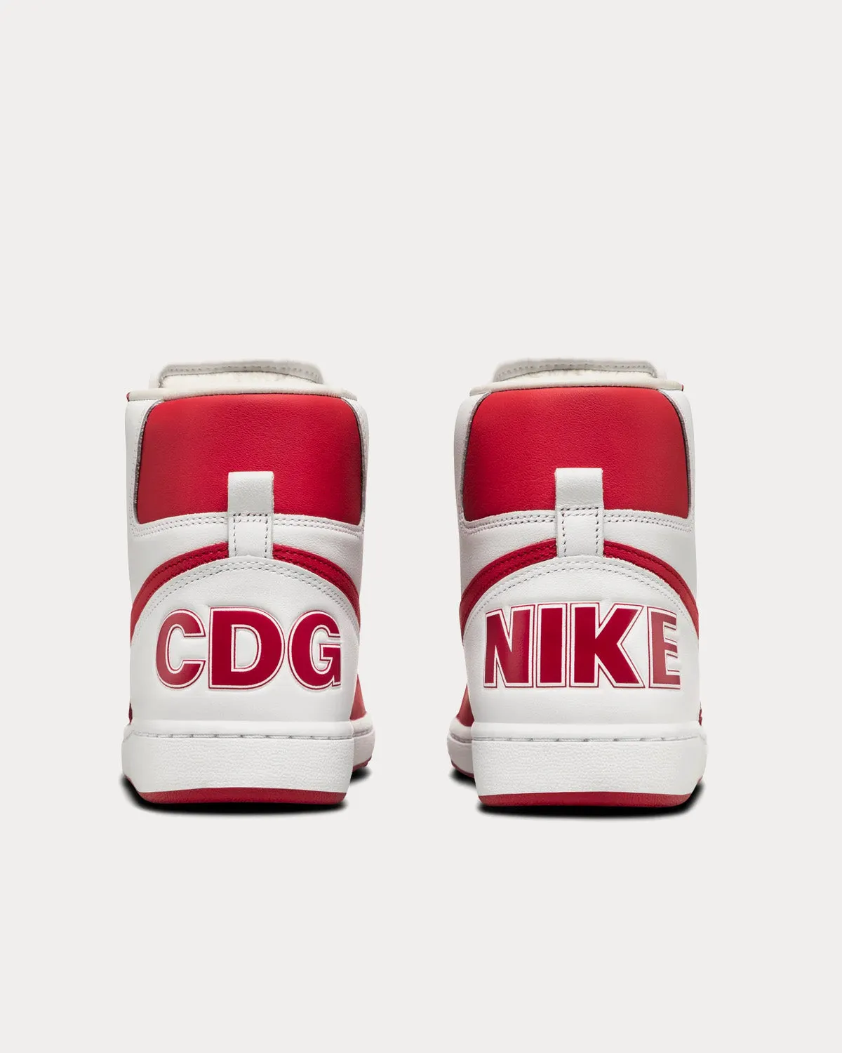 Terminator Red / White High Top Sneakers
