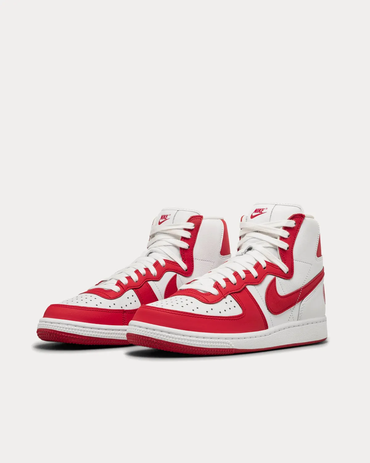 Terminator Red / White High Top Sneakers