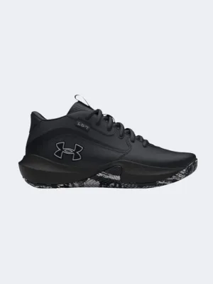 Under Armour Lockdown 7 Gs Boys Basketball Sneakers Black/Metalic Silver