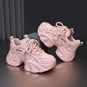 Versatile Mesh Chunky Shoes