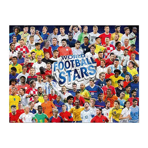 World Football Stars 1000 Piece Puzzle