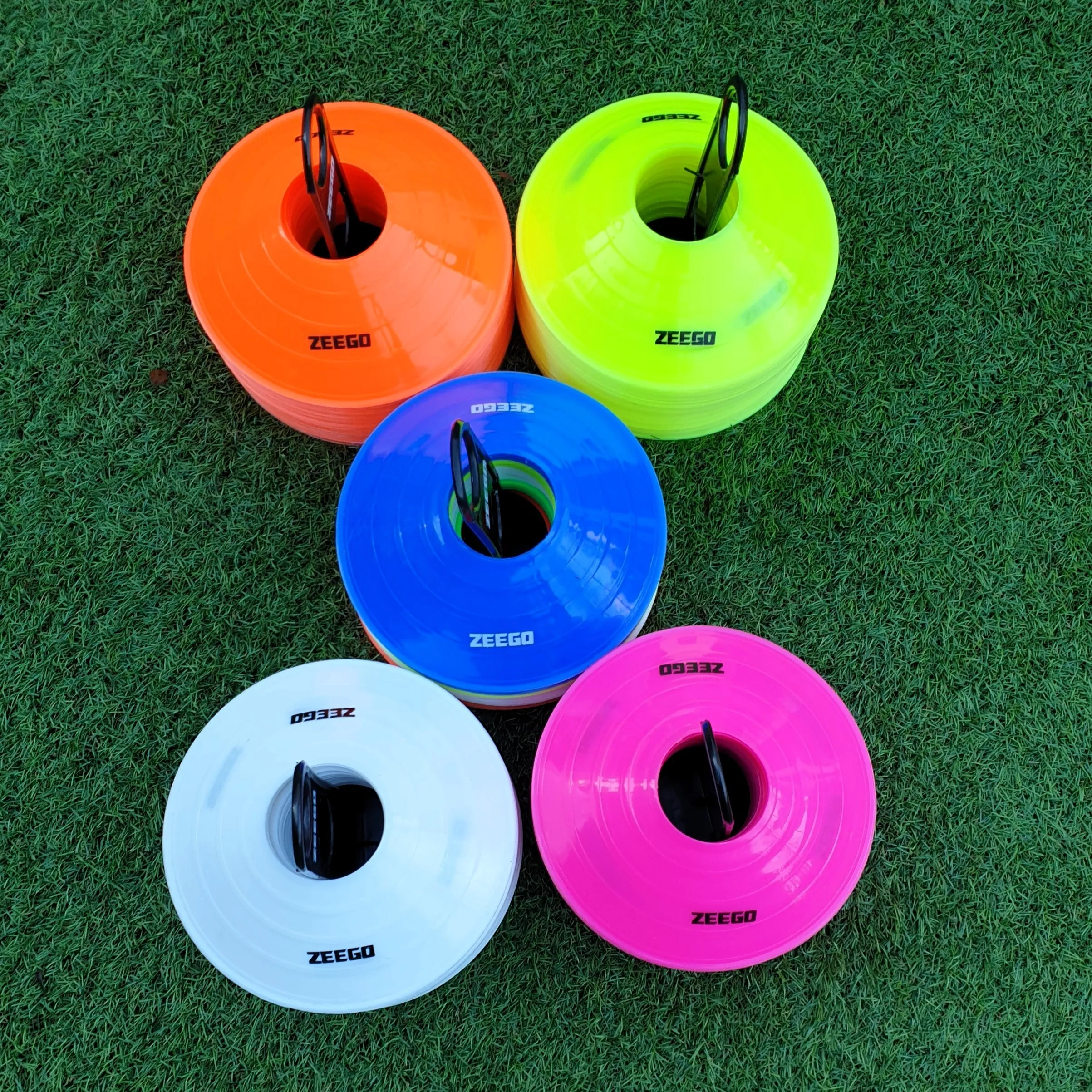 ZEEGO SPORTS TRAINING MARKER CONES